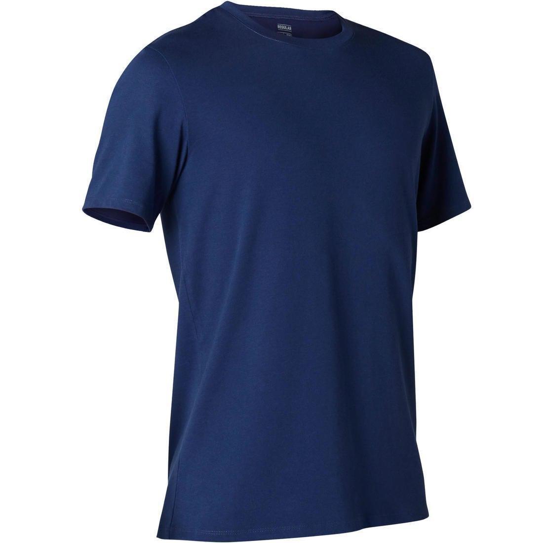 Stretch Cotton Fitness T-Shirt, Grey, , large image number 10