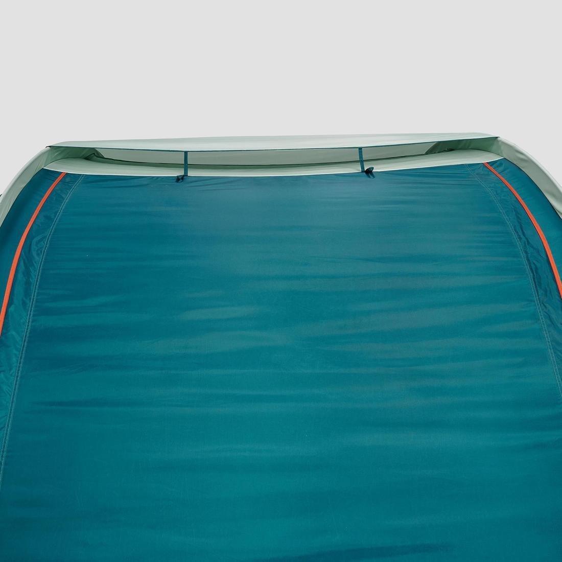 Camping Tent With Poles Arpenaz 4 People 2 Bedrooms, No Color, large image number 7