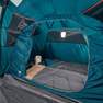QUECHUA - Camping Tent With Poles Arpenaz 4 People 2 Bedrooms