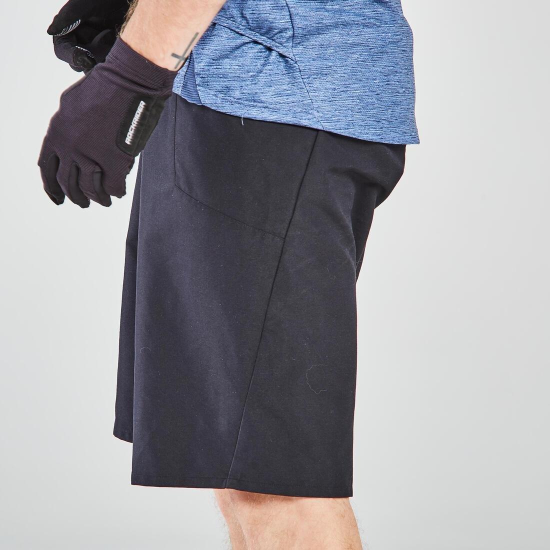 Men Mtb Shorts - Expl 100, Black, No Color, medium