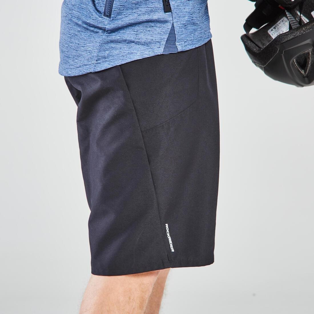 Men Mtb Shorts - Expl 100, Black, , large image number 6