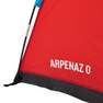 QUECHUA - Camping Shelter (With Tent Poles) Arpenaz 0 Compact - 1 Adult To 2 Children, Dark Petrol Blue