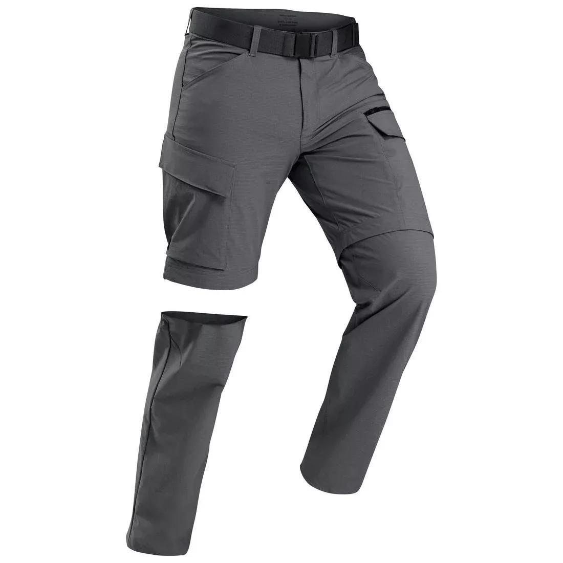 Men's Convertible Travel Trousers, Grey, , large image number 0