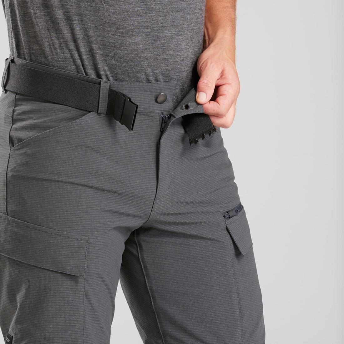 Men's Convertible Travel Trousers, Grey, , large image number 7