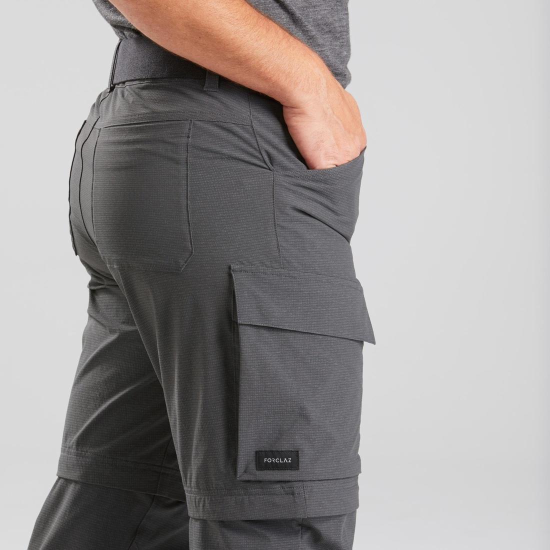 Men's Convertible Travel Trousers, Grey, , large image number 8