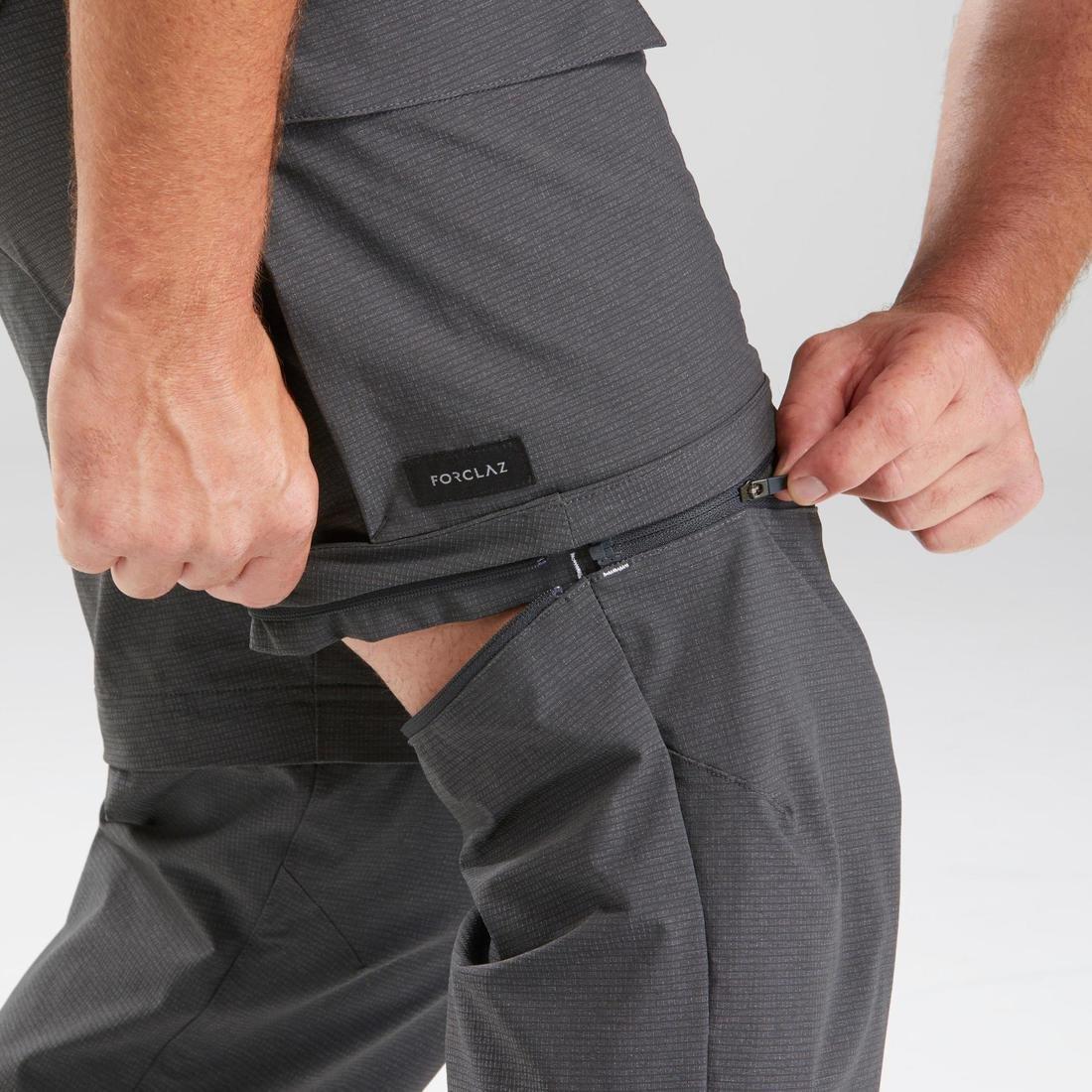 Men's Convertible Travel Trousers, Grey, , large image number 11