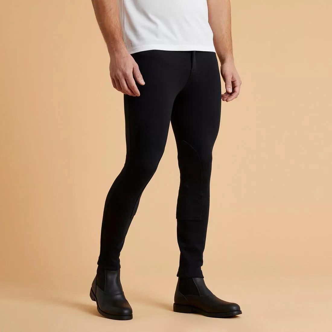 100 Horse Riding Jodhpurs, Black, , large image number 0