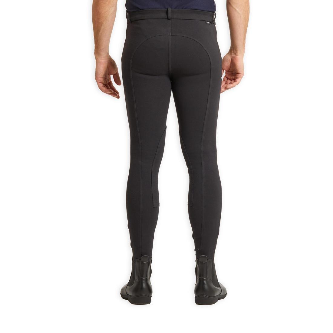 FOUGANZA - 100 Horse Riding Jodhpurs, Black