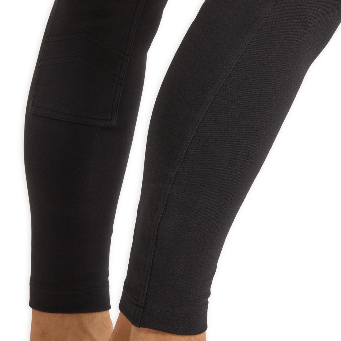 FOUGANZA - 100 Horse Riding Jodhpurs, Black