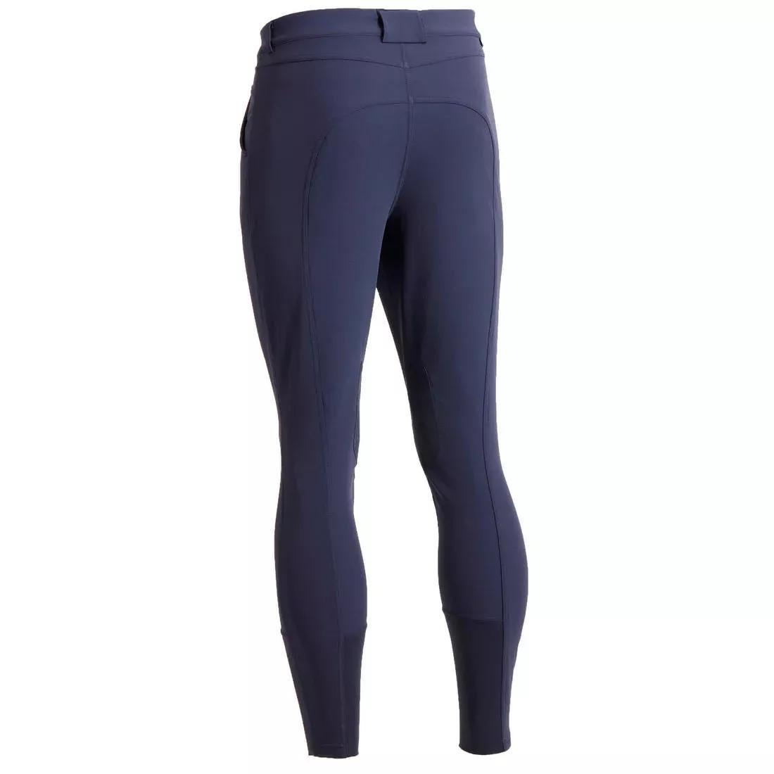 Men Horse Riding Jodhpurs - 500, Navy, No Color, large image number 7