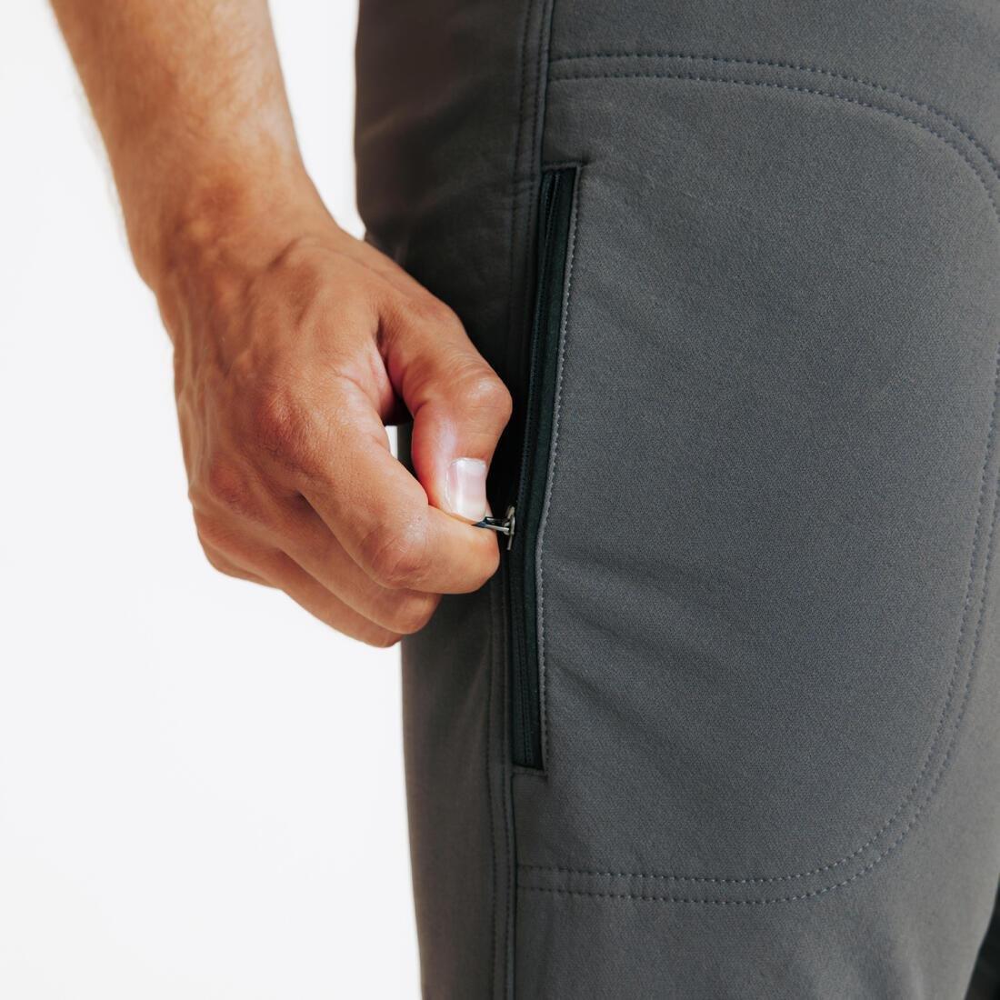 Men Horse Riding Jodhpurs - 500, Grey, No Color, large image number 13