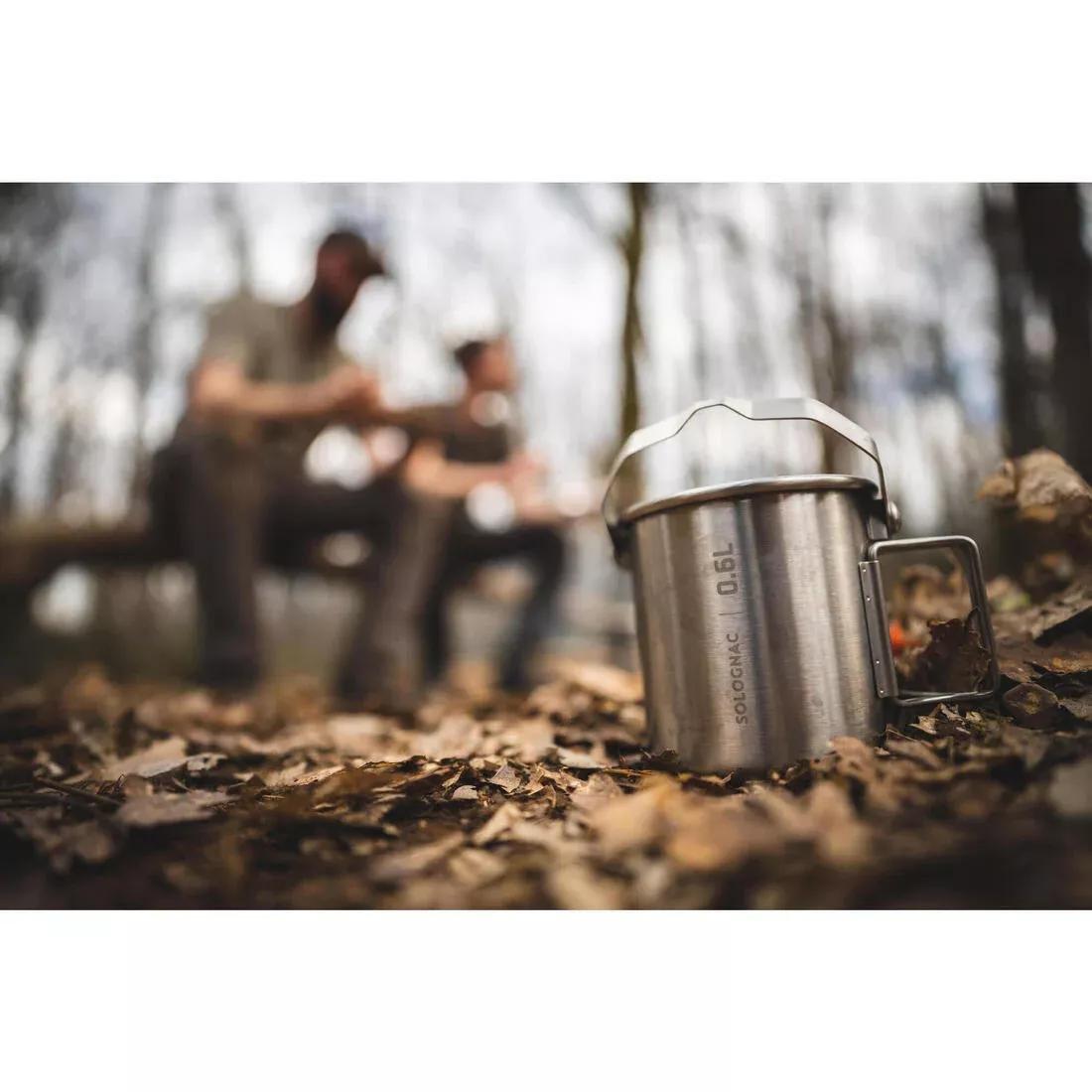 Mug 60 c L (0.6 L) Bushcraft Bivouac Stainless Steel, Grey, No Color, large image number 7