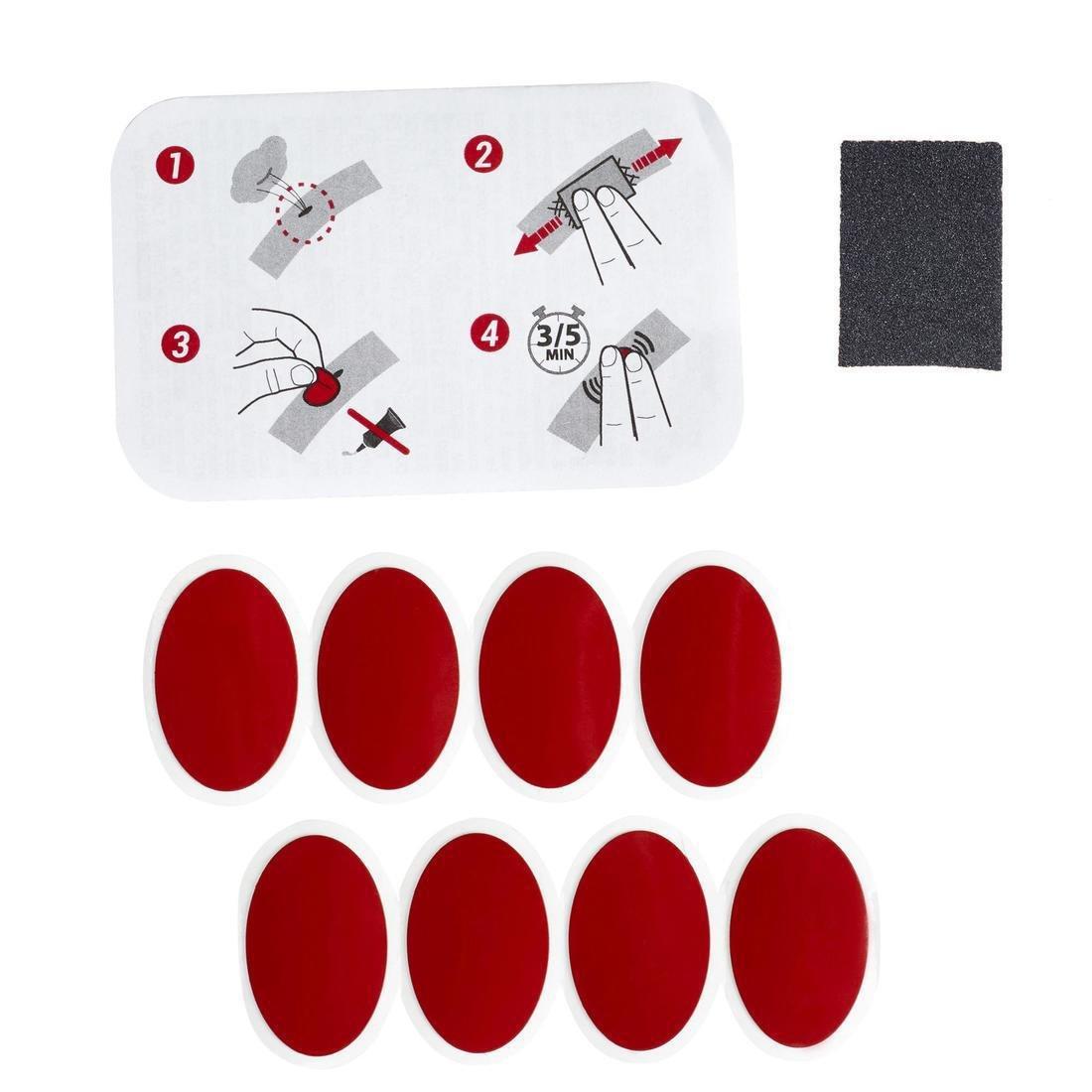 Bike Chamber Repair Patch Stickers Set, No Color, large image number 2