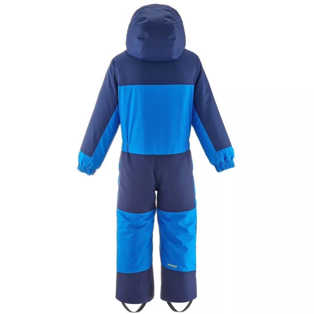 Kids Warm And Waterproof Ski Suit - 100 Coral, Blue, No Color, large image number 11