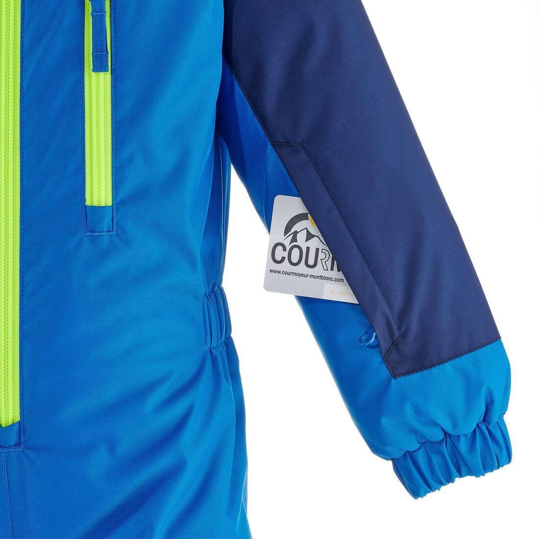 Kids Warm And Waterproof Ski Suit - 100 Coral, Blue, No Color, large image number 12