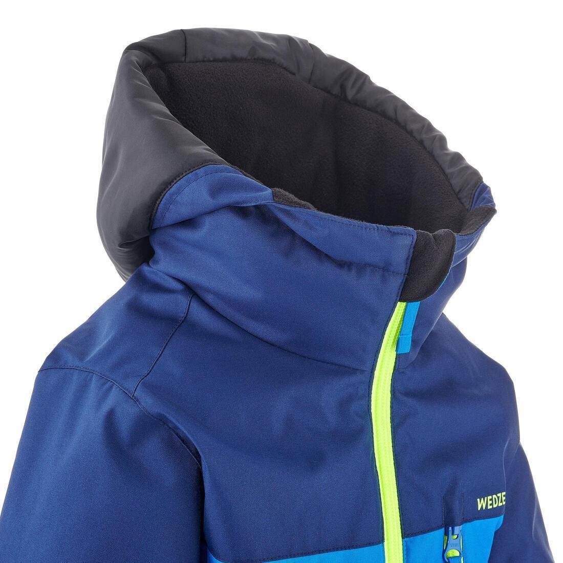 Kids Warm And Waterproof Ski Suit - 100 Coral, Blue, No Color, large image number 14