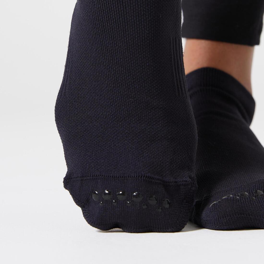 Non-SlipFitness Breathable Socks, Grey, No Color, large image number 4