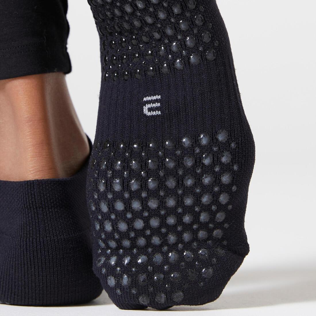 Non-SlipFitness Breathable Socks, Grey, No Color, large image number 5