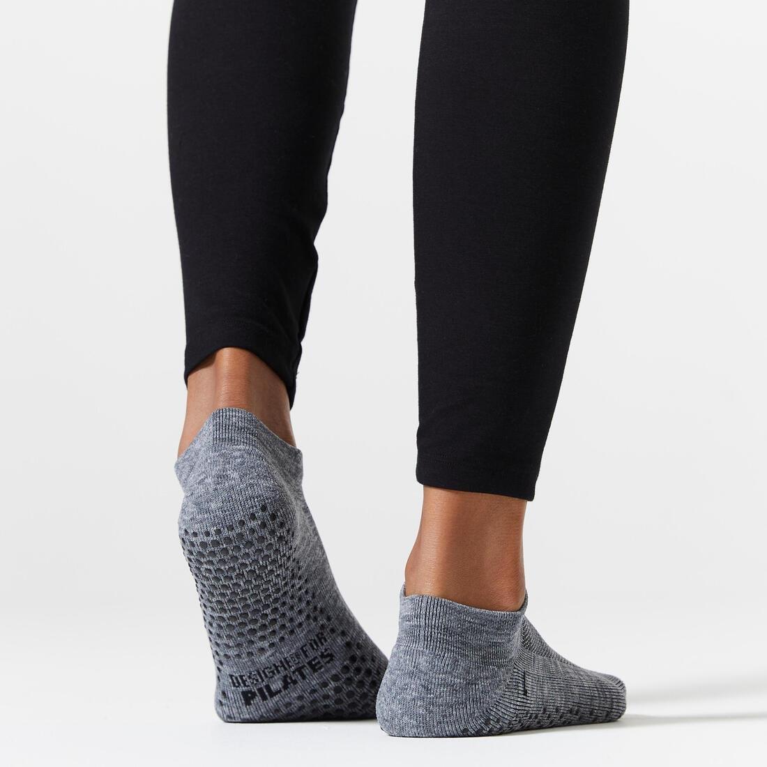 Non-SlipFitness Breathable Socks, Grey, No Color, large image number 12