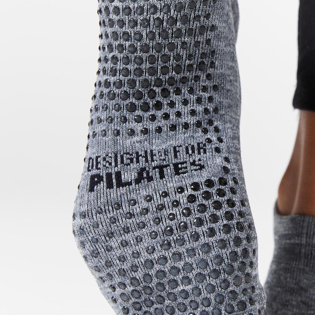 Non-SlipFitness Breathable Socks, Grey, No Color, large image number 14