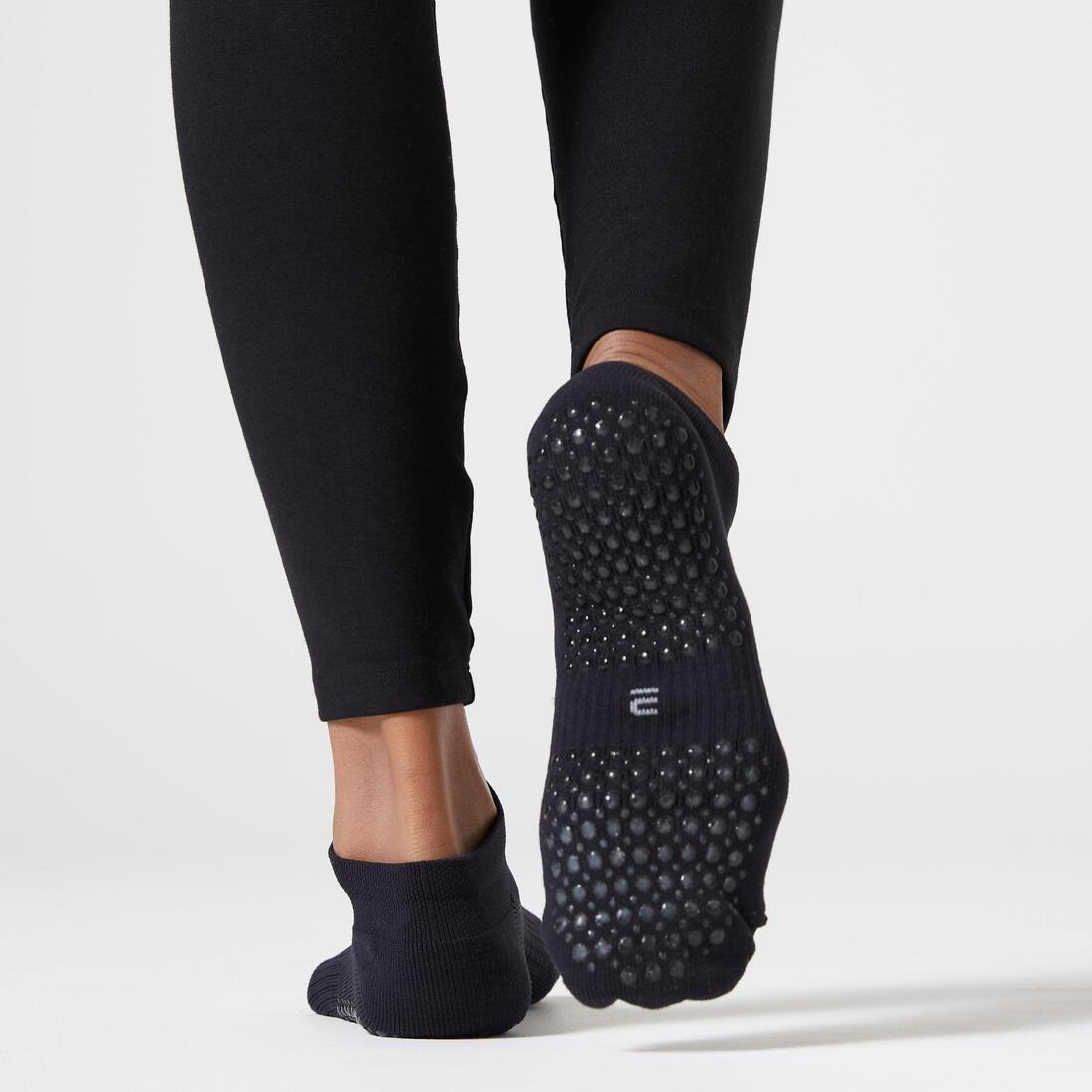 Non-SlipFitness Breathable Socks, Black, , large image number 6