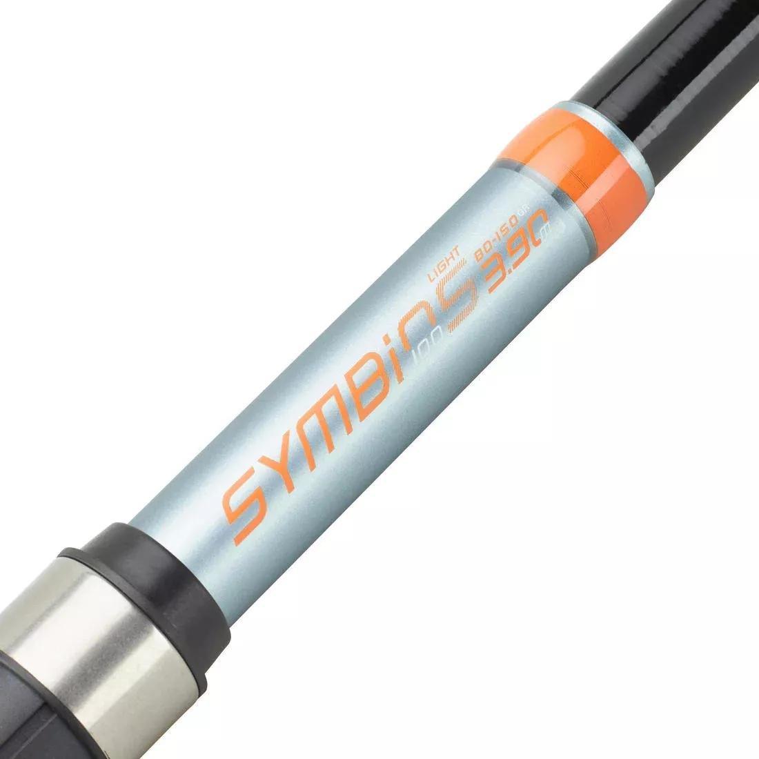 Surfcasting Fishing Rod And Reel Combo - SYMBIOS LIGHT-100 390 80-150 g, Blue, No Color, large image number 5