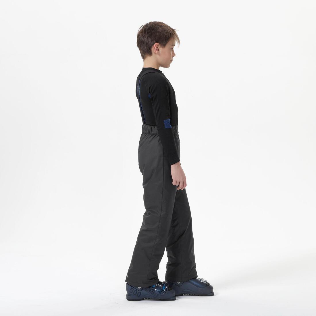 Kids' Warm And Waterproof Ski Trousers - 100, Grey, , large image number 2
