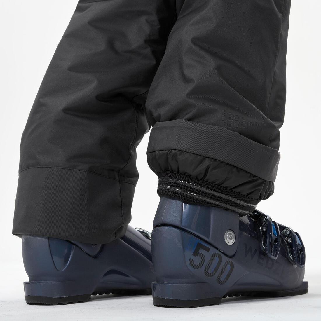 Kids' Warm And Waterproof Ski Trousers - 100, Grey, , large image number 4