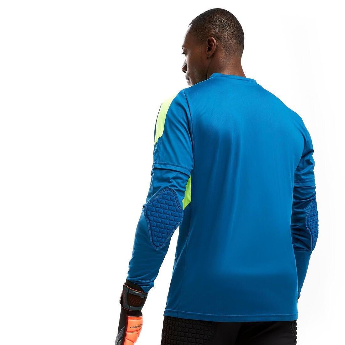 F500 Adult Goalkeeper Jersey, Blue, No Color, medium