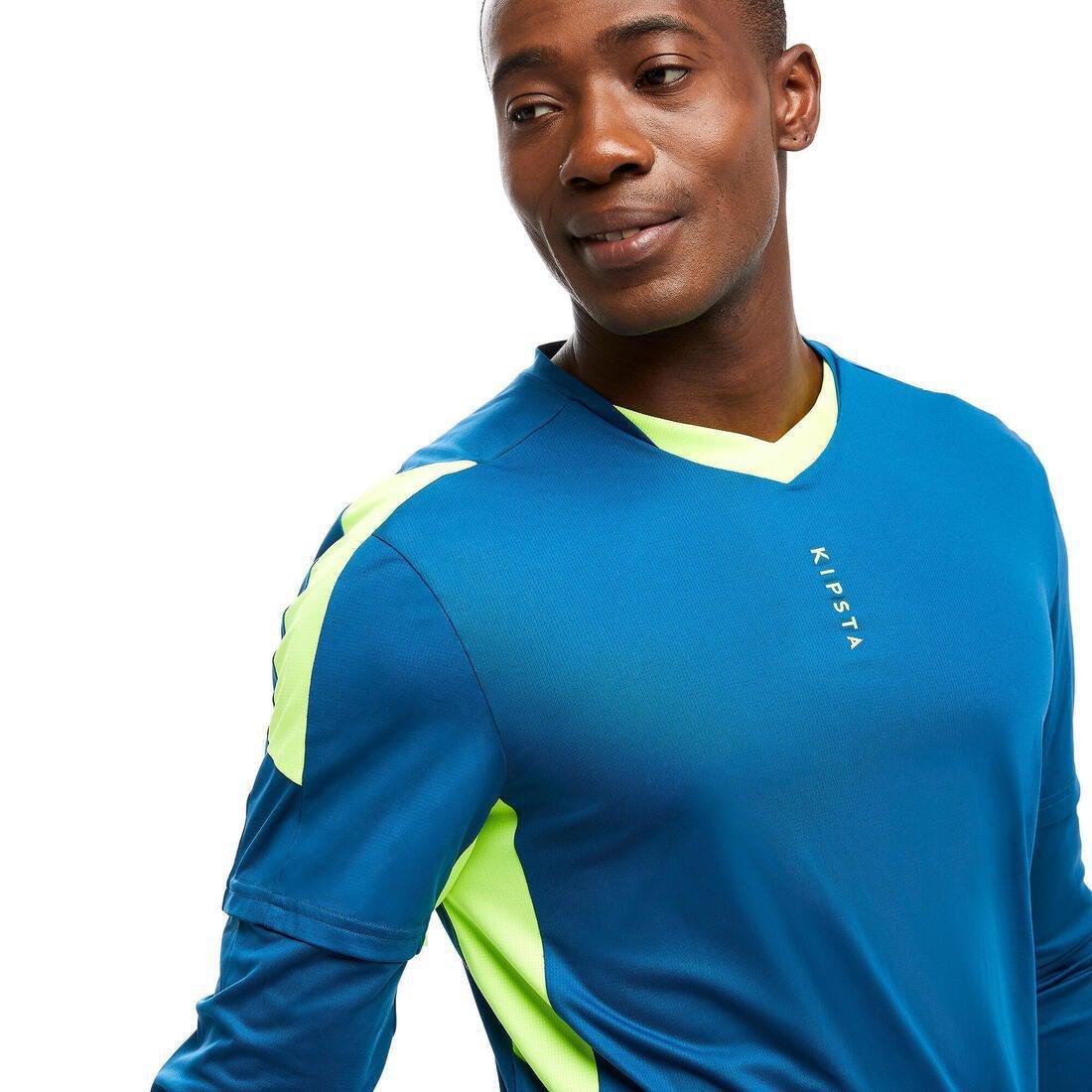 F500 Adult Goalkeeper Jersey, Blue, No Color, large image number 4