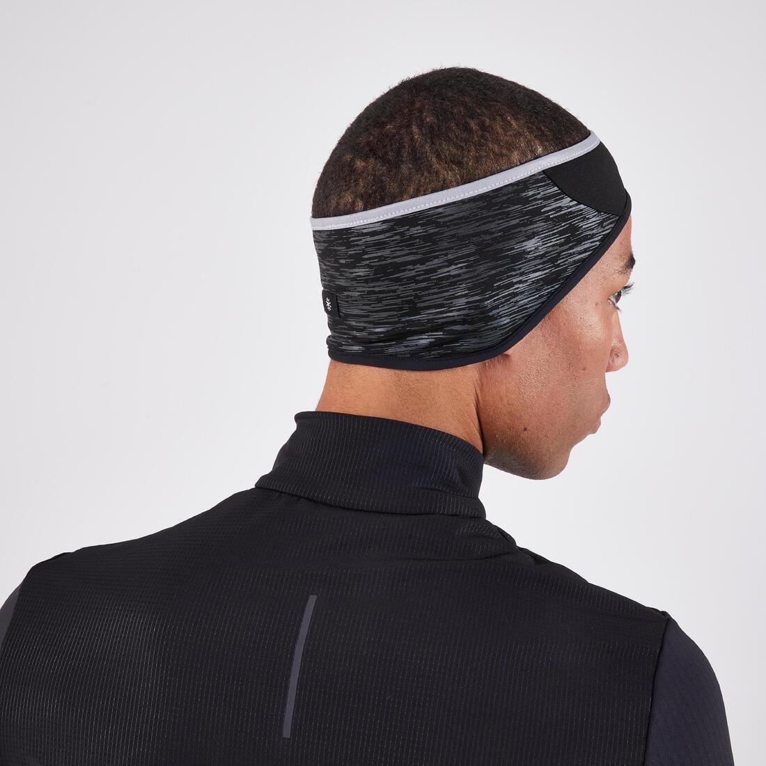 Running Headband Ear Protection, Black, No Color, large image number 1