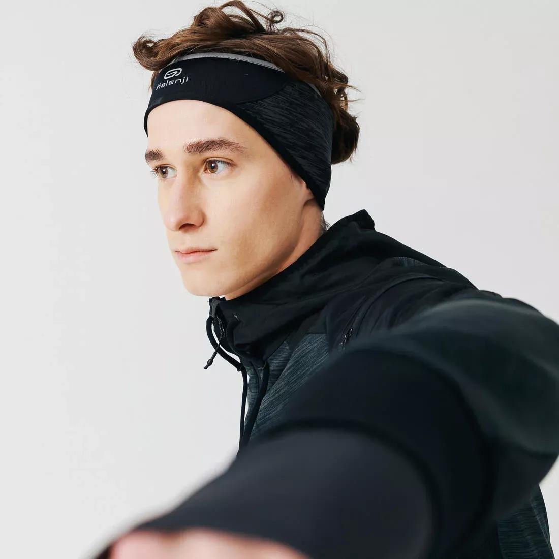 Running Headband Ear Protection, Black, No Color, large image number 7