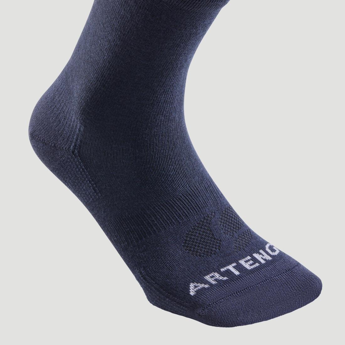 ARTENGO - High Sports Socks Rs 160 3-Pack, Blue