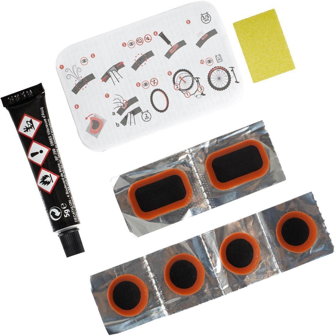 DECATHLON - Bike Inner Tube Repair Kit, Black