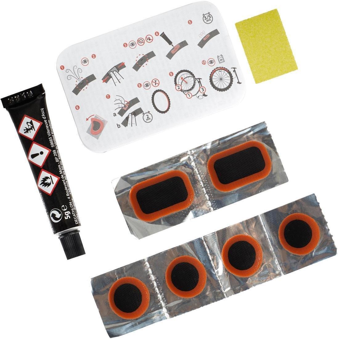 Bike Inner Tube Repair Kit, Black, No Color, medium