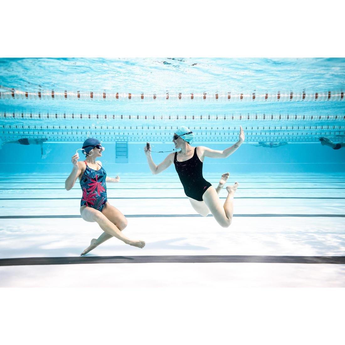 Waterproof SwimMusic 100 V3 Swimming MP3 Player and Headphones, Black, No Color, large image number 2