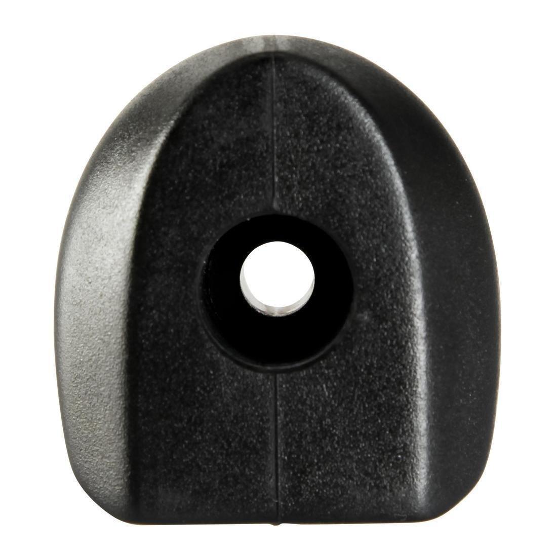 Kids Intermediate Inline Skate Brake Pad - FIT 3 / FIT 5 Single-Pack, Black, 5401_000, large image number 3