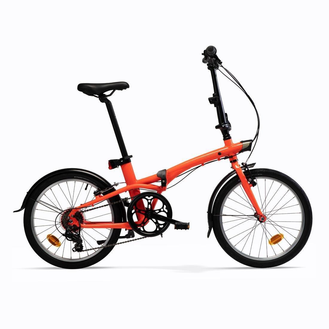 Btwin cycle orange online colour