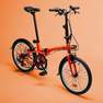 BTWIN - Tilt 500 Folding Bike, Fluo Orange