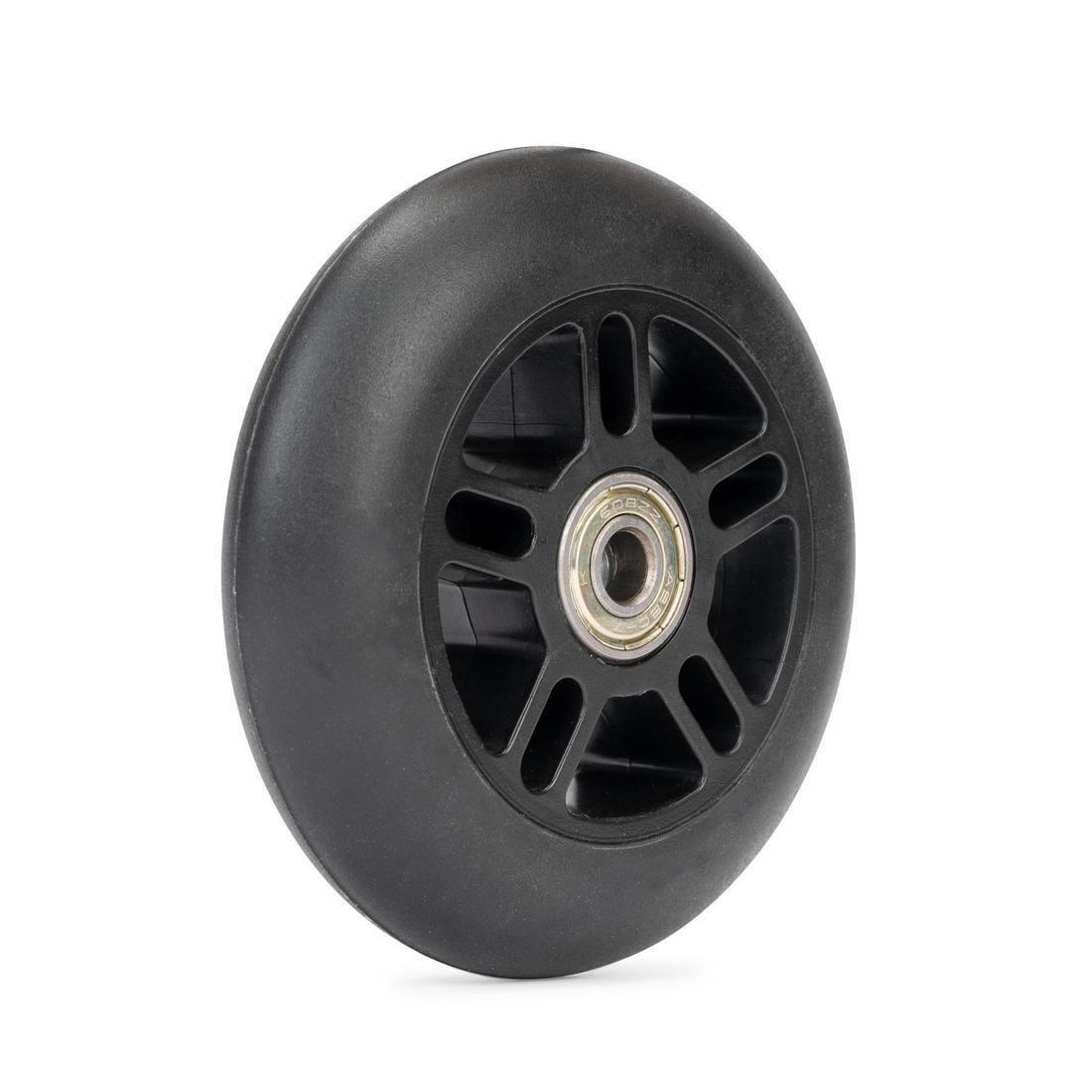 OXELO - Black Scooter Wheel With Bearings, Black