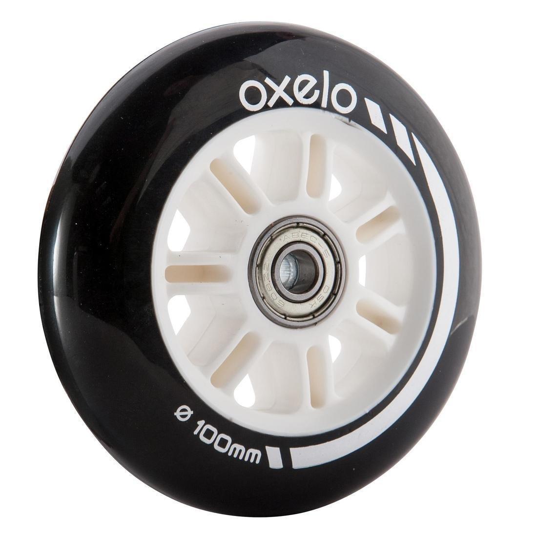 Black  1 X  Scooter Wheel With Bearings, Black, No Color, large image number 4