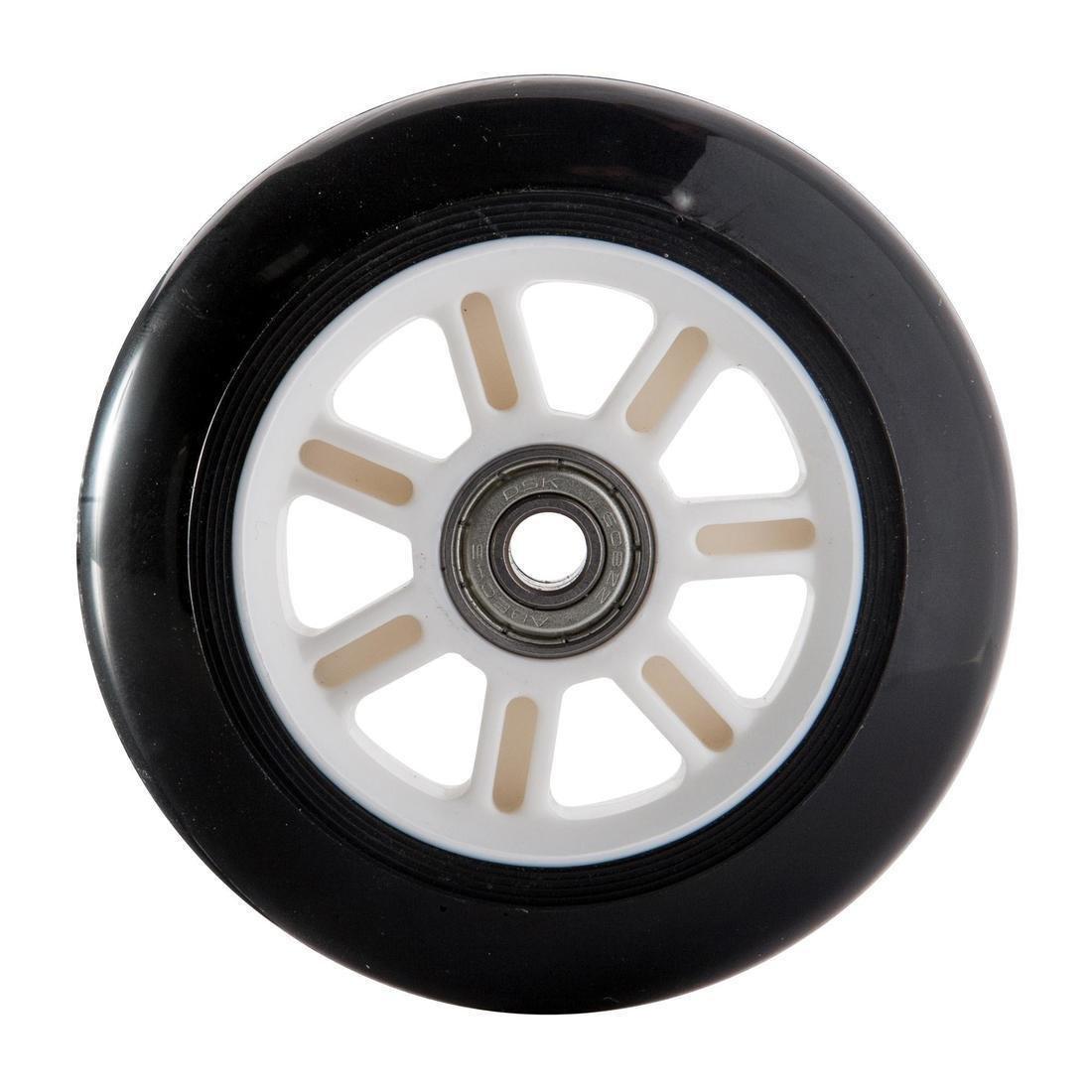 OXELO - Black  1 X  Scooter Wheel With Bearings, Black