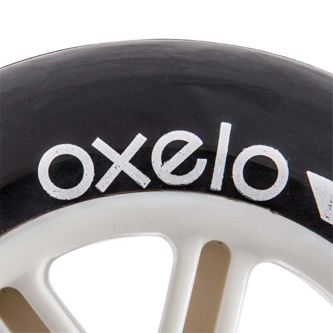 OXELO - Black  1 X  Scooter Wheel With Bearings, Black