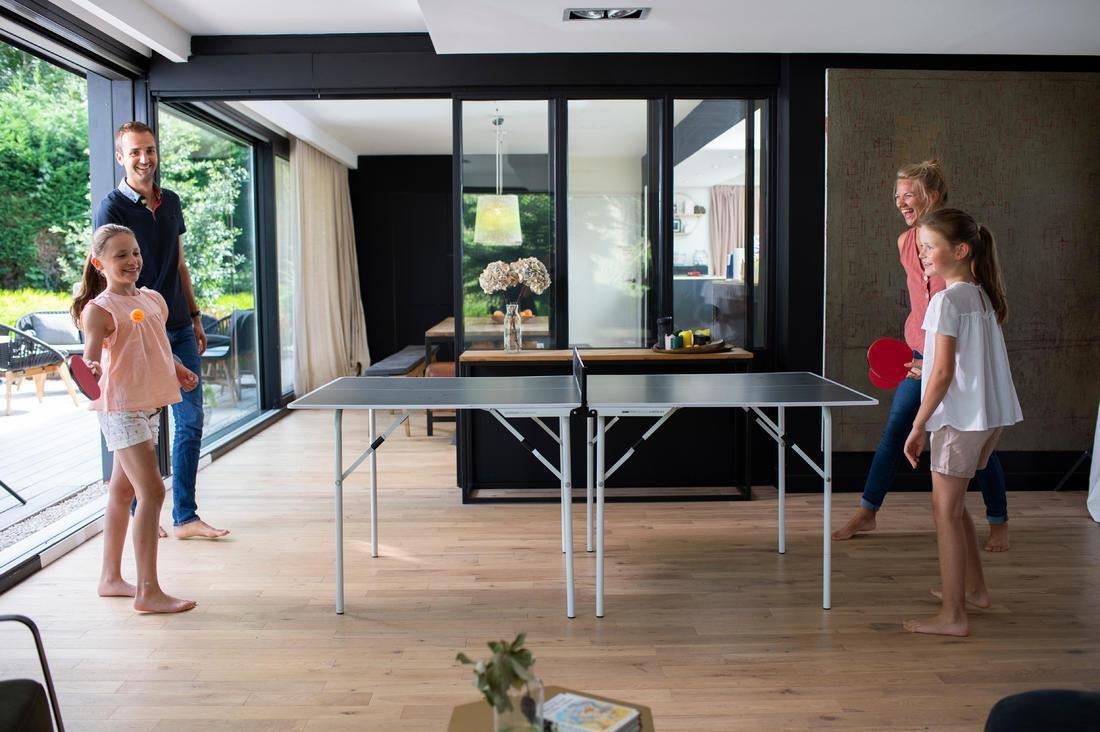 Medium Indoor Table Tennis Table - Ppt 130, Granite, No Color, large image number 8