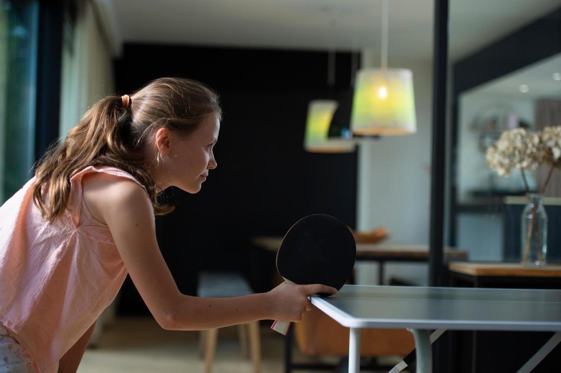 Medium Indoor Table Tennis Table - Ppt 130, Granite, No Color, large image number 11