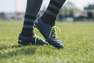 OFFLOAD - Firm Ground Moulded Rugby Boots Density R100 FG, Asphalt Blue