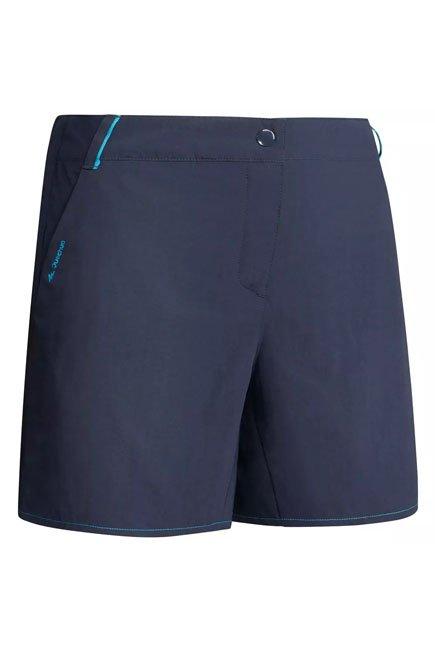 QUECHUA - Women Mountain Walking Shorts - Mh100, Blue