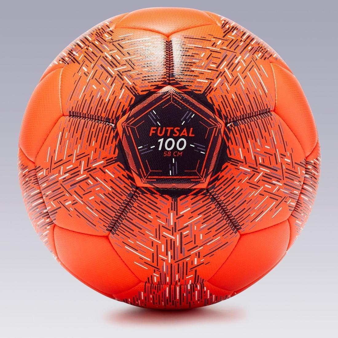 Futsal Ball Fs100, Orange, No Color, large image number 7
