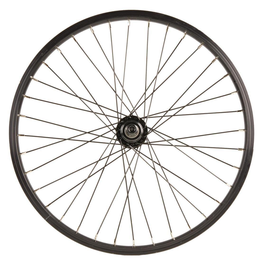 BLACK BMX Wheel 20 Front 10 mm Axle - Black, No Color, large image number 0