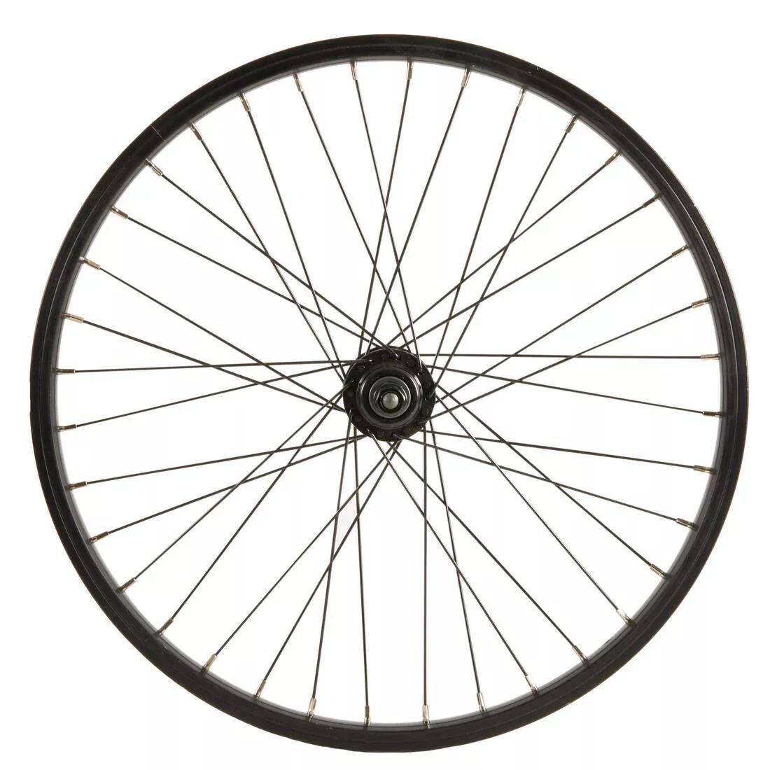 Wheel 20 BMX Rear 10 mm Freewheel Axle - Black, No Color, large image number 0
